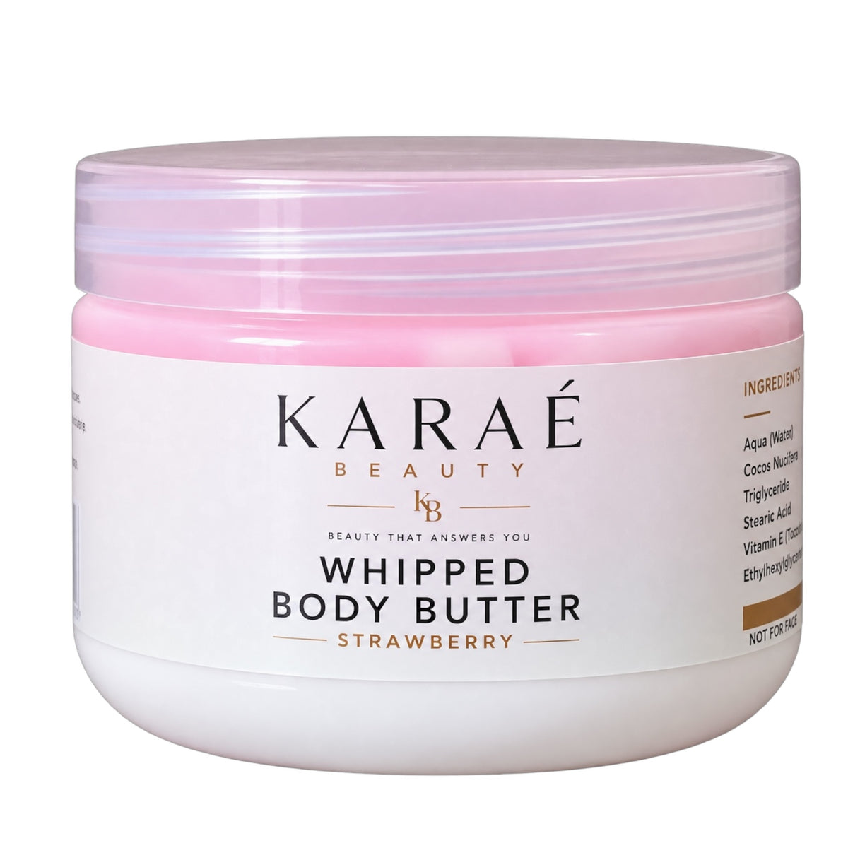 KB Whipped Body Butter Strawberry (Stretch Mark)