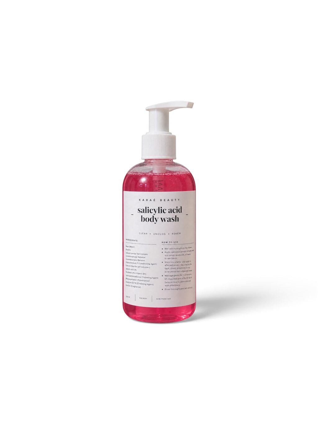 2% Salicylic Acid Body Wash Strawberry 250ml