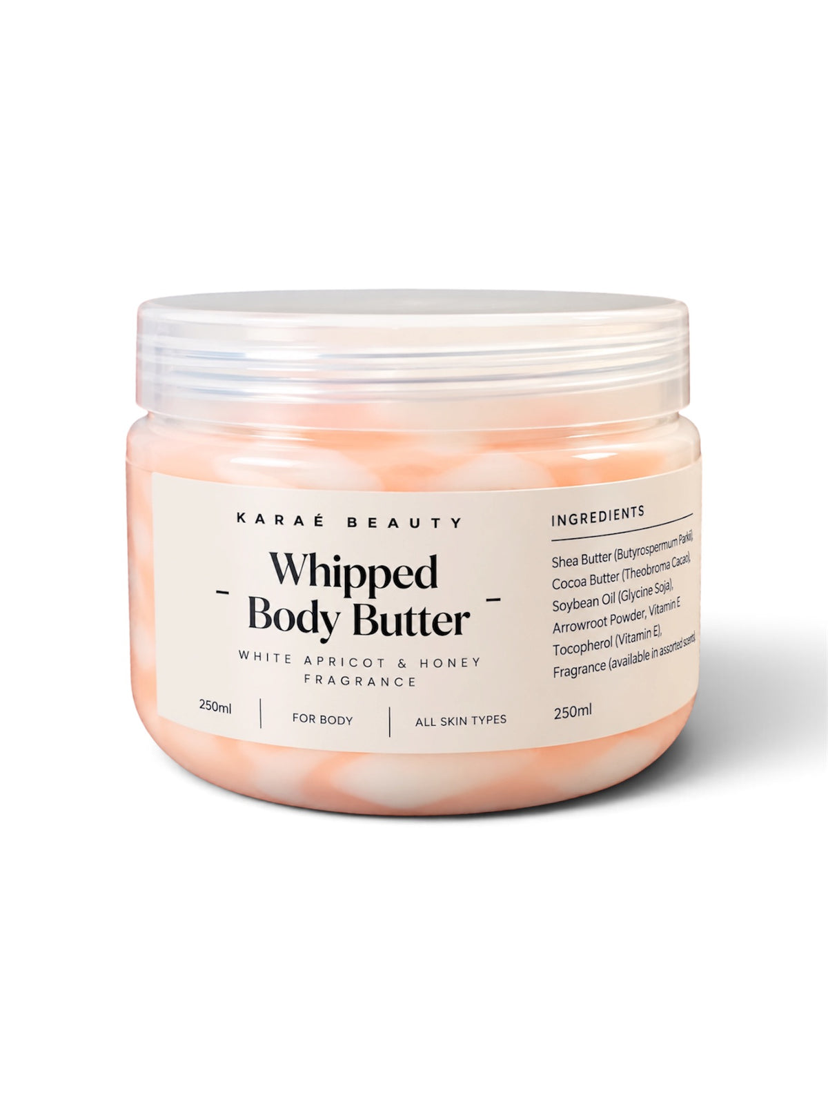 KB Whipped Body Butter White Apricot & Honey 250ml